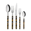 Sabre Paris Bistrot Tortoise, 5 Piece Cutlery Set