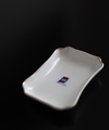 Vintage French Nautical Flag Tray