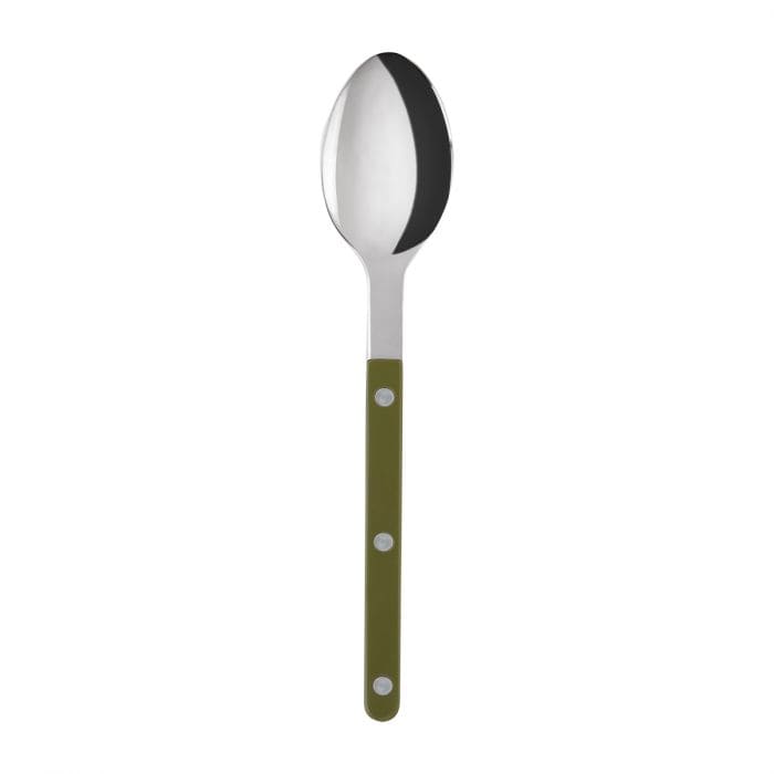 Green Dinner Spoon