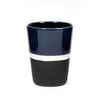 SARAH LAVOINE GLASSWARE BLUE Striped Cup