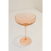 Estelle Coupe Glass, Set of 6 (Blush)