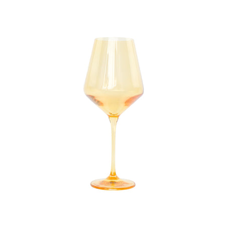 Estelle Wine Glass, Set of 6 (Yellow)